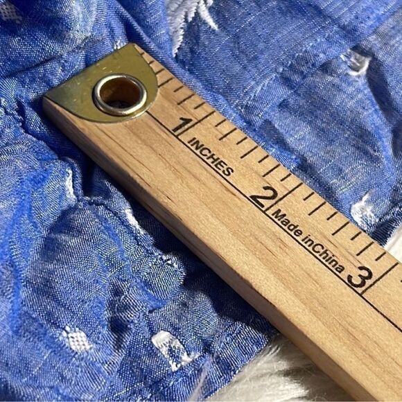 American Eagle Shorts Womens Size Small embroidered smocked Waist Boho light NWT - Picture 7 of 11